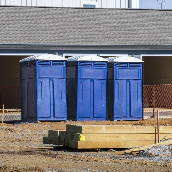 Heavy-duty construction site porta potty in Joseph, Missouri